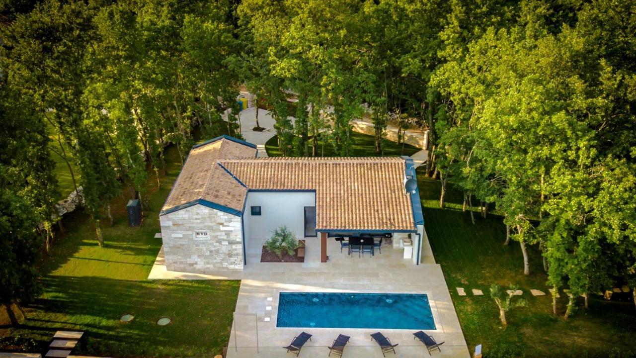 Vila Casa Bosca With Heated Pool Sveti Petar u Sumi Exteriér fotografie