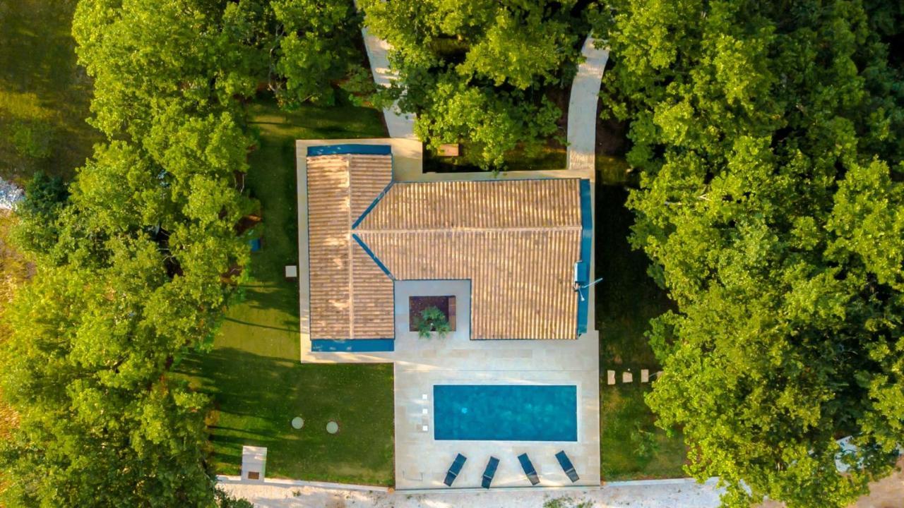 Vila Casa Bosca With Heated Pool Sveti Petar u Sumi Exteriér fotografie