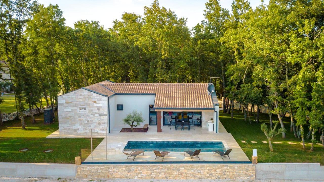 Vila Casa Bosca With Heated Pool Sveti Petar u Sumi Exteriér fotografie