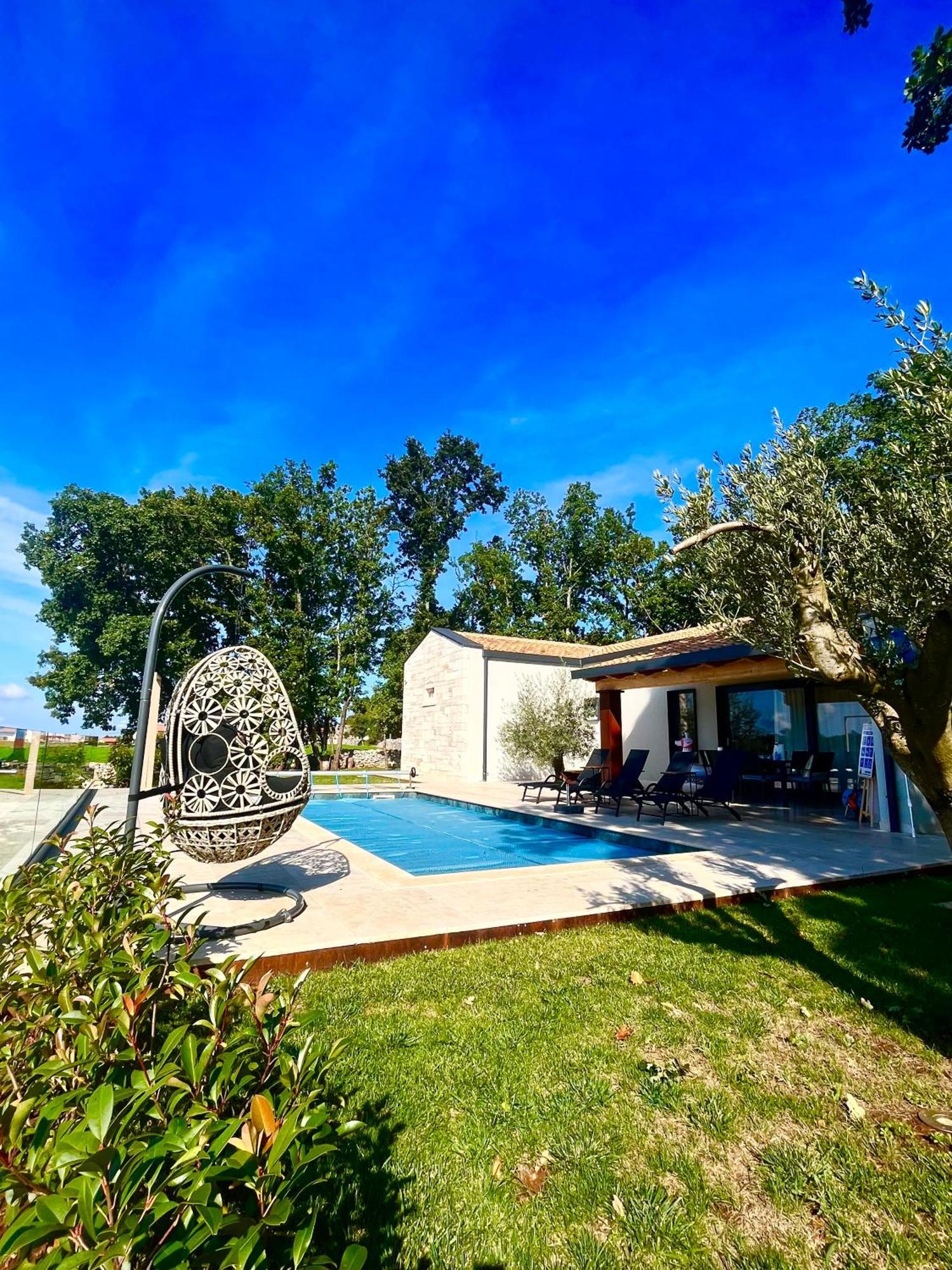 Vila Casa Bosca With Heated Pool Sveti Petar u Sumi Exteriér fotografie