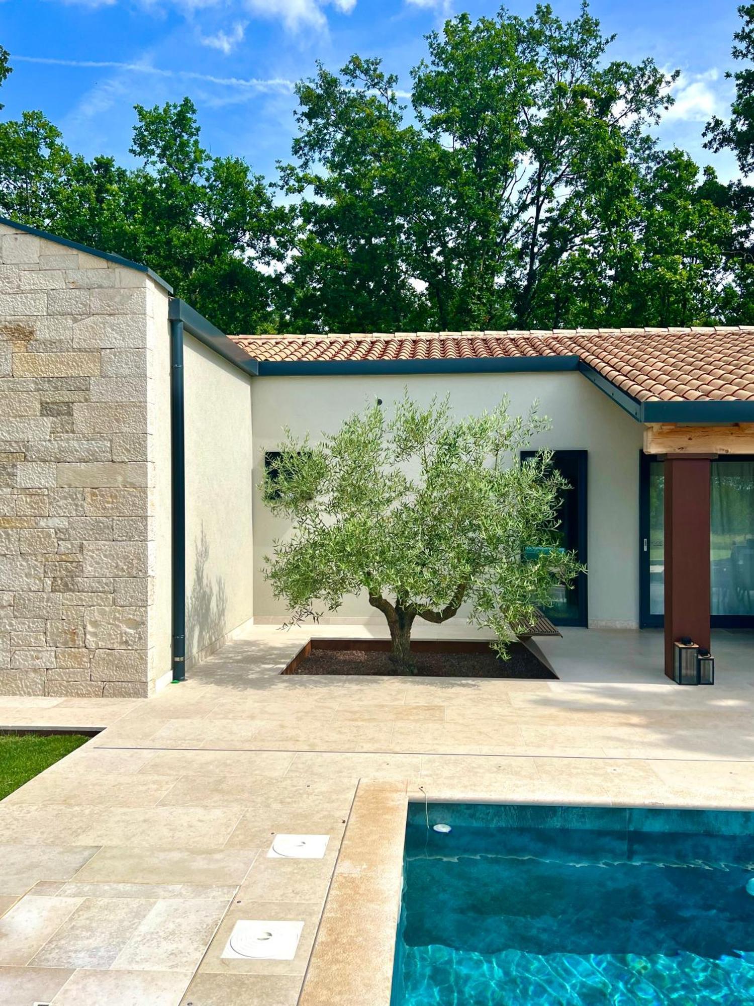 Vila Casa Bosca With Heated Pool Sveti Petar u Sumi Exteriér fotografie